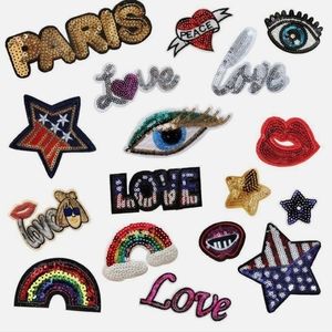 IRON ON OR SEW ASSRD PATCHES